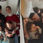 Merdivenden düşen Yasemin Şefkatli ve oğlu hastanelik oldu